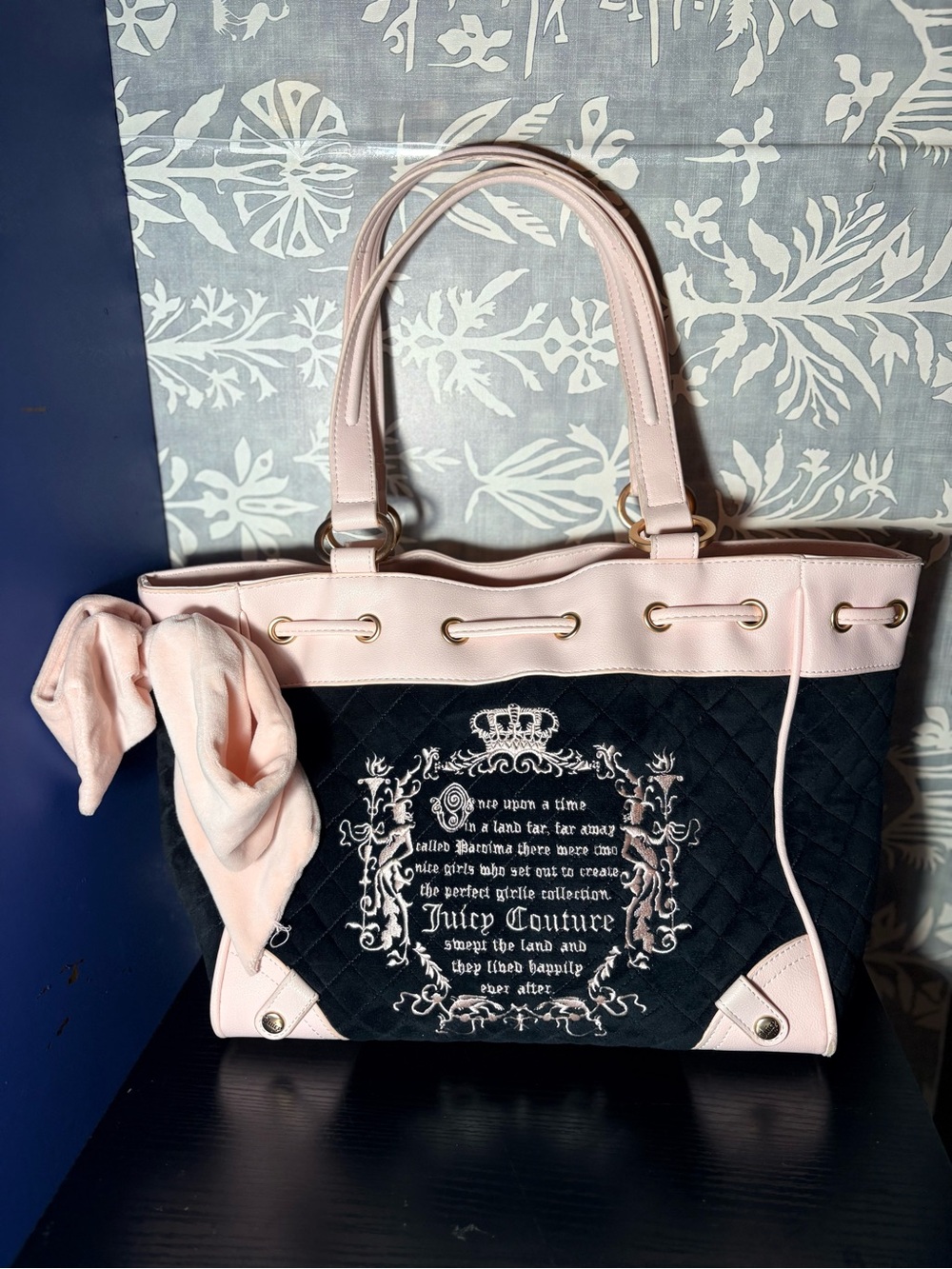 Juicy Couture Pink and Black Daydreamer
